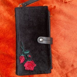 Black Velvet Wallet